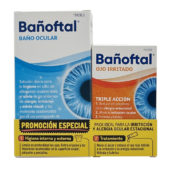 Bañoftal Baño Ocular 50Ml Pack Con Colirio Ojo Irritado 10Ml
