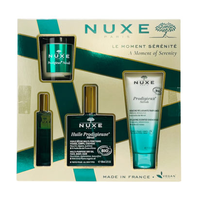 Nuxe Pack Huile Neroli 100Ml + Gel De Ducha 100Ml + Mini Perfume + Vela Aromatica